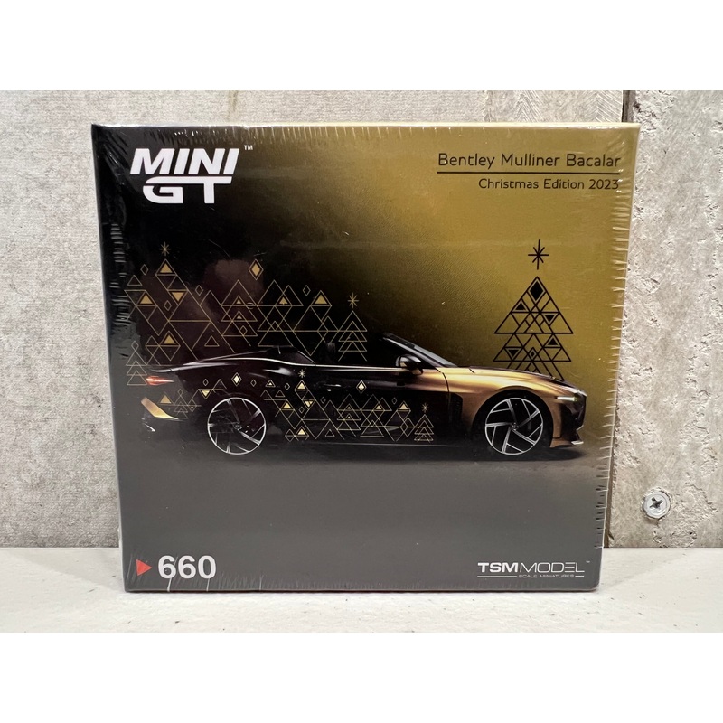 BENTLEY MULLINER BACALAR – 2023 CHRISTMAS EDITION – 1:64 SCALE DIECAST MODEL – MINI GT