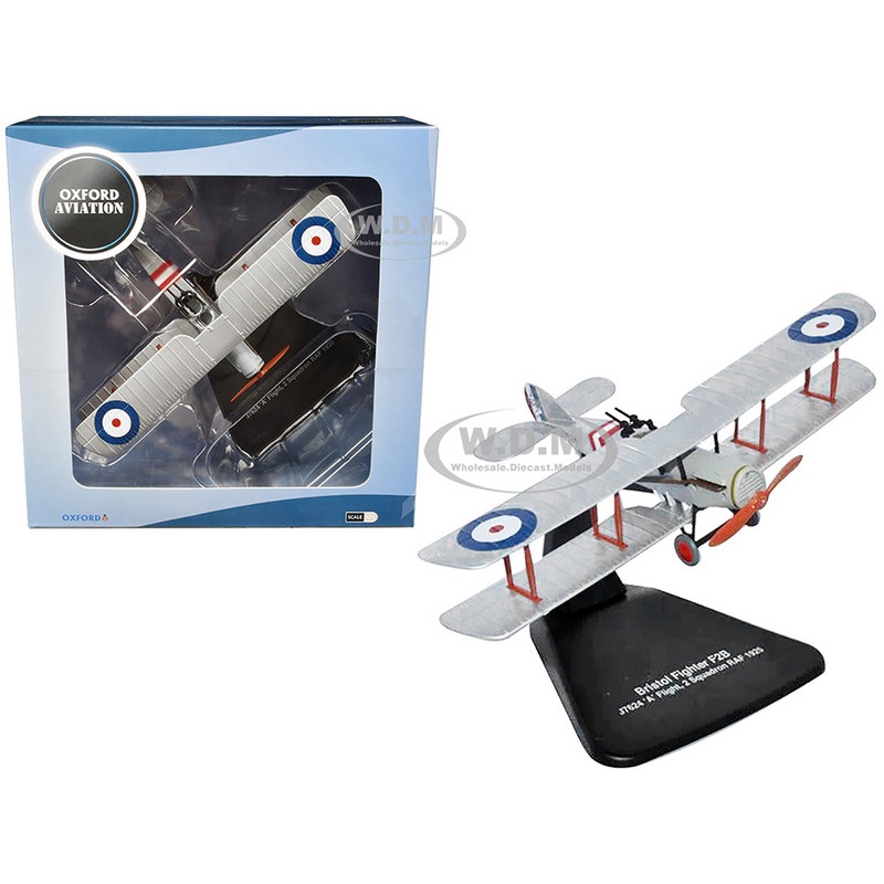 Bristol F2B Fighter Plane J7624 ‘A’ Flight, 2 Squadron RAF (1925) Oxford Aviation Series 1/72 Diecast Model Airplane by Oxford Diecast