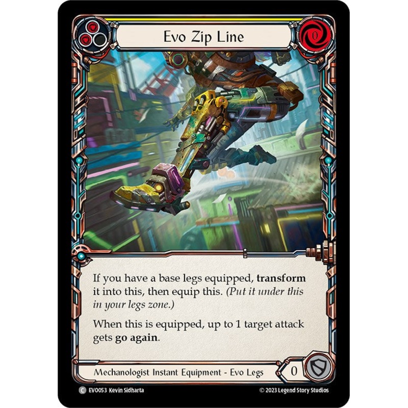 Evo Zip Line [EVO053] (Bright Lights)  Cold Foil