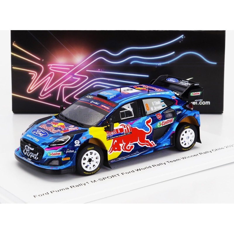 FORD ENGLAND | PUMA RALLY1 TEAM FORD WORLD RALLY M-SPORT N 8 WINNER RALLY CHILE 2023 OTT TANAK – MARTIN JARVEOJA