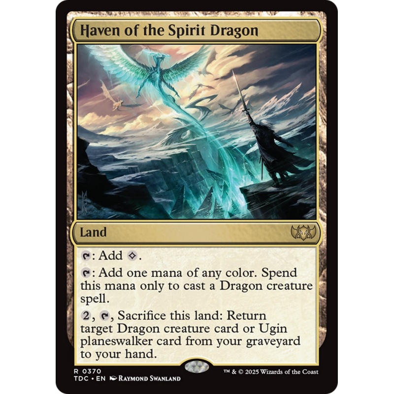 Haven of the Spirit Dragon [Tarkir: Dragonstorm Commander]