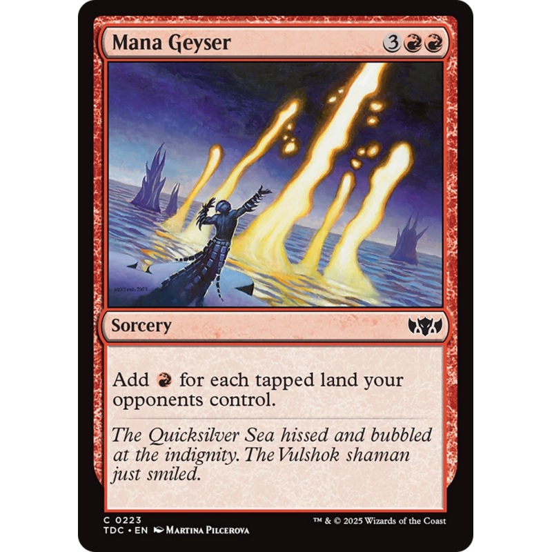 Mana Geyser [Tarkir: Dragonstorm Commander]