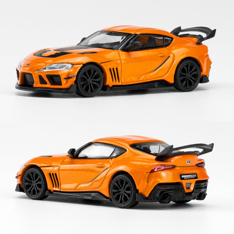 Pop Race Toyota Supra Darwin Pro 66G NWB Orange (1:64)