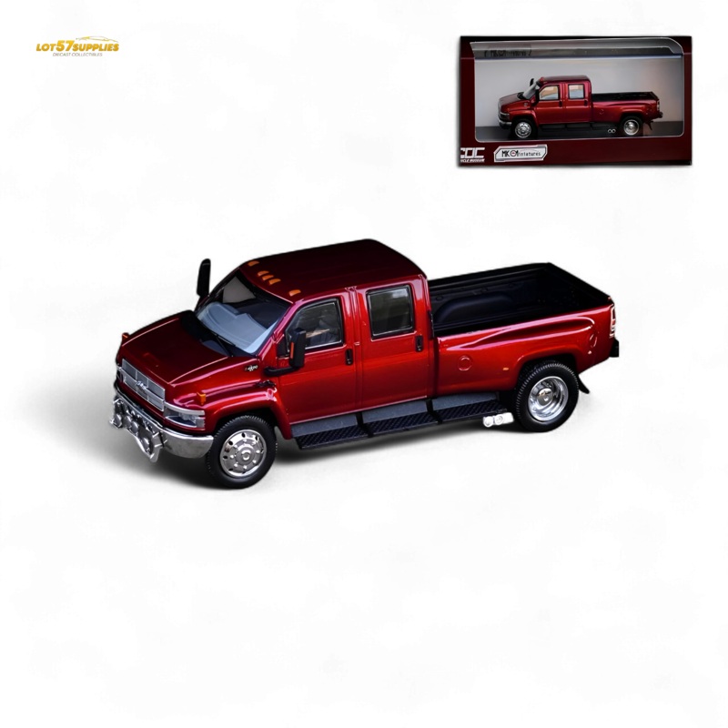 (Pre-Order) MK Miniatures & GOC Chevrolet Kodiak – Metallic Red 1:64