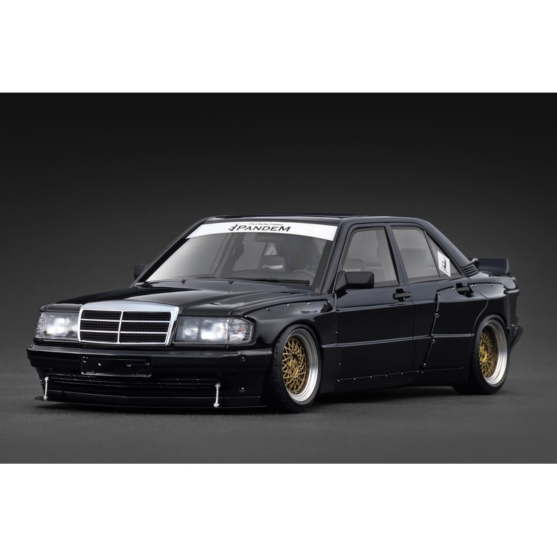 *PREORDER* Ignition Model 1:18 Mercedes-Benz 190 PANDEM in Black