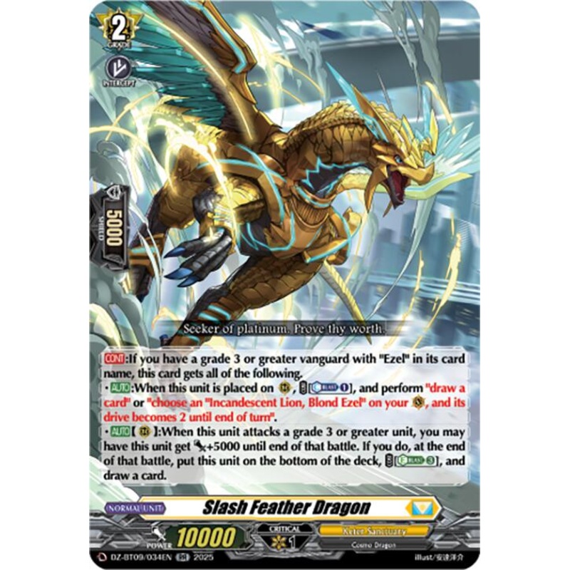 Slash Feather Dragon (DZ-BT09/034EN) [Super Brave Detonation]
