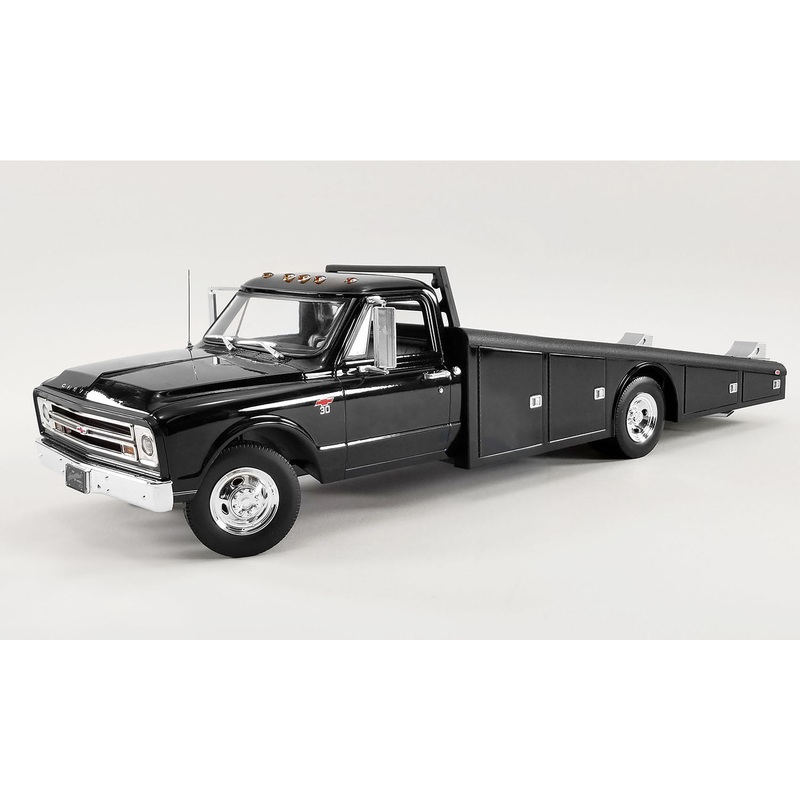 1967 CHEVROLET C-30 RAMP TRUCK – BLACK – 1:18 SCALE – DIECAST – ACME