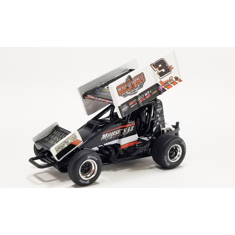 2023 #3Z MOOSE’S LZ BAR & GRILL SPRINT CAR – BROCK ZEARFOSS – 1:50 SCALE DIECAST MODEL