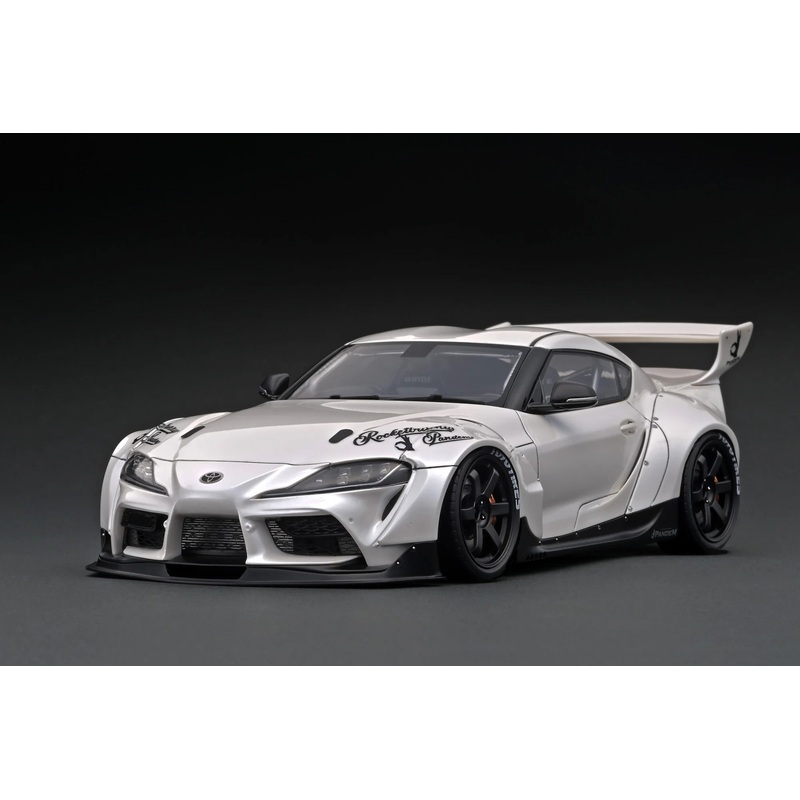 IGNITION MODEL 1/18 IG 2036 PANDEM Supra (A90) Pearl White