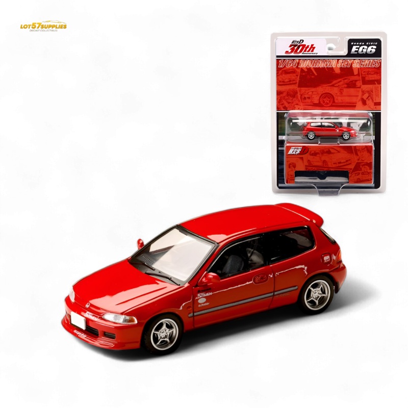 (Pre-Order) Hobby Japan Honda CIVIC (EG6) – Red 1:64