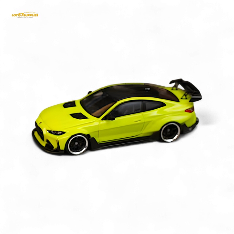 (Pre-Order) SW BMW G82 M4 Wide-Body Modified – Sao Paulo Yellow 1:64