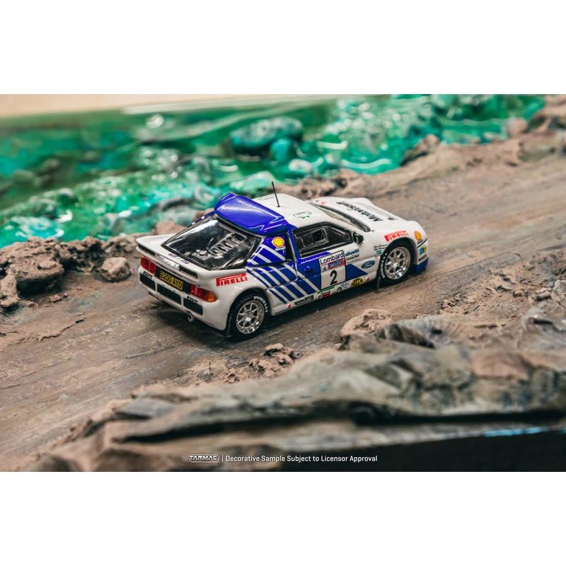Tarmac Works 1/64 Ford RS200 Lombard RAC Rally 1986 #2 – HOBBY64+