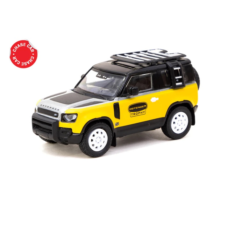 Tarmac Works 1/64 Land Rover Defender 90 Trophy Edition – GLOBAL64 * CHASE *