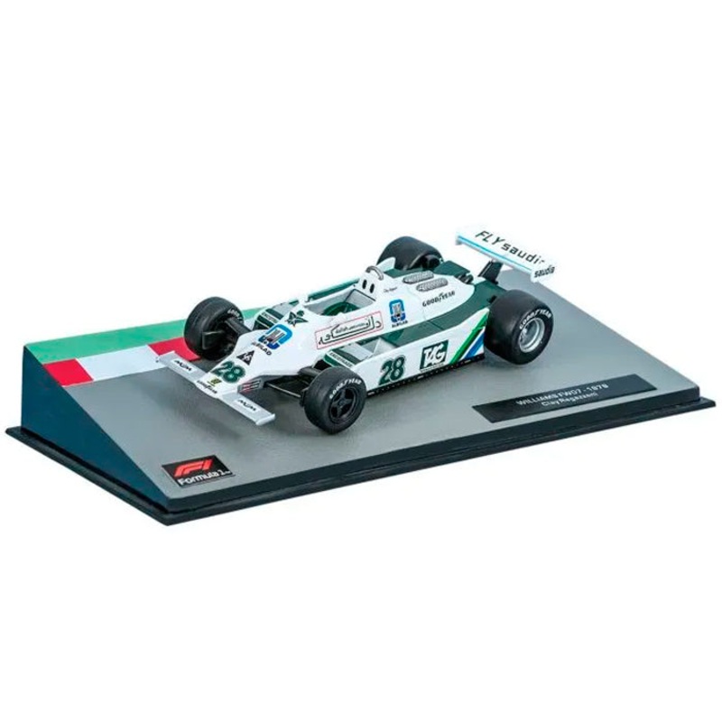 Williams FW07 #28 Clay Regazzoni F1 1979 (1:43) Altaya (Case Marked)