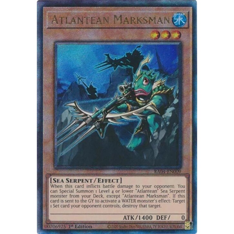 Atlantean Marksman [RA04-EN009] Prismatic Ultimate Rare