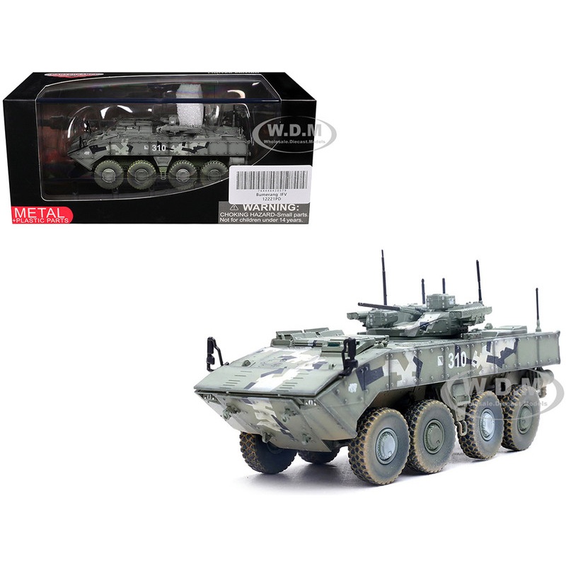 Bumerang (Object K-17) IFV (Infantry Fighting Vehicle) Russian Army Digital Green Camouflage Armor Premium Series 1/72 Diecast Model by Panzerkampf