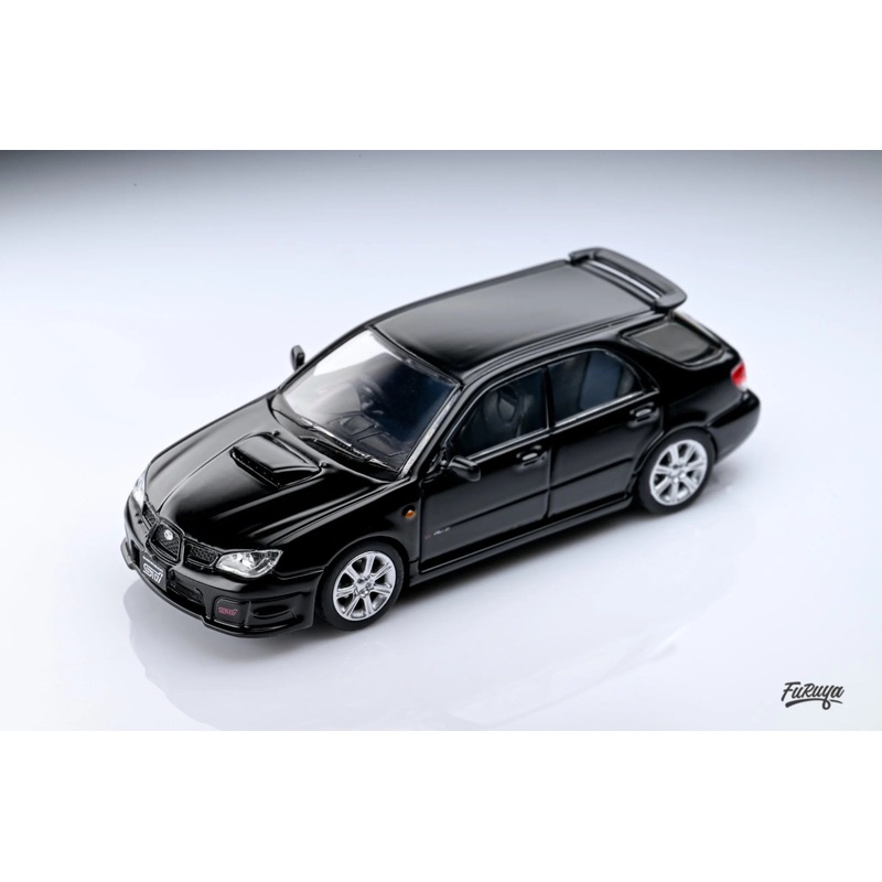 Furuya 1/64 Subaru Impreza WRX STi The 9th Generation Black Wagon Version