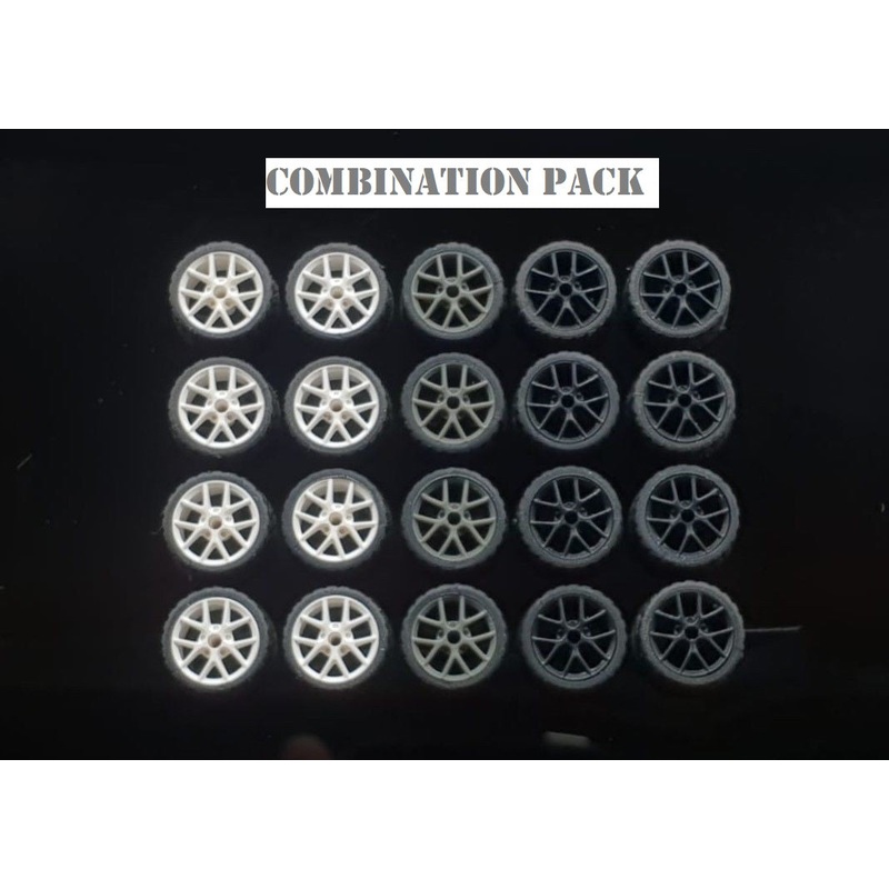 GARAGE 64 RUBBER WHEELS ** D SERIES ** 1:64 SCALE