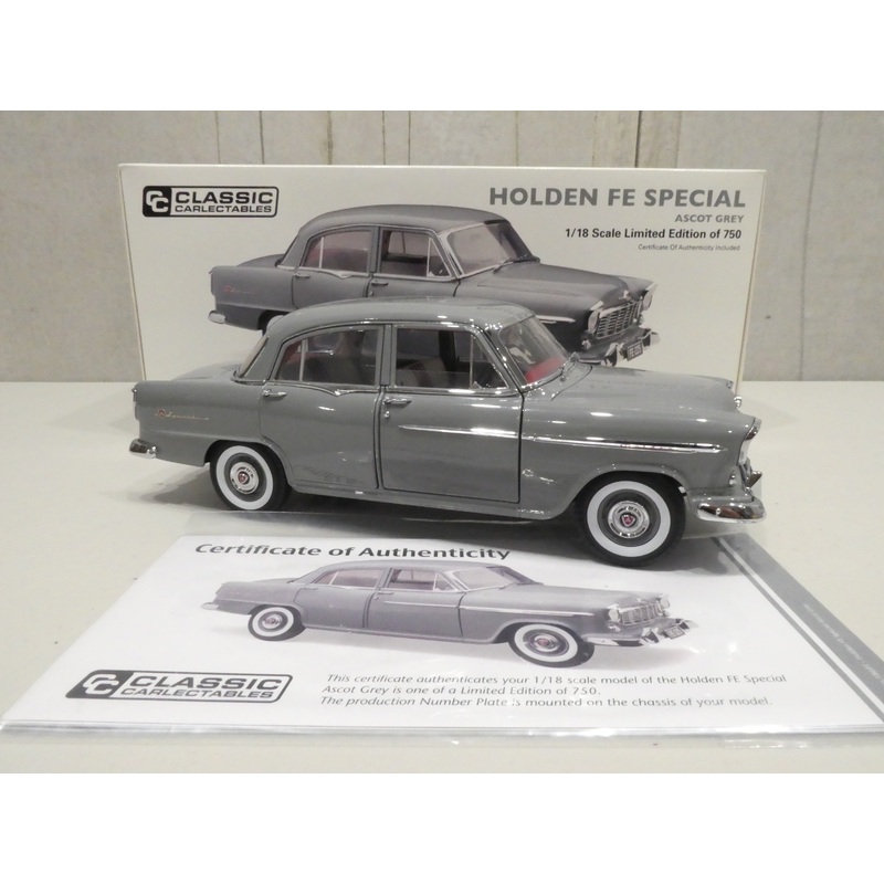 Holden FE Special Ascot Grey – 1:18 Diecast Model