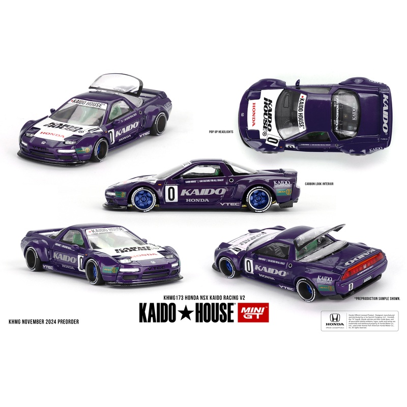 Mini GT 1:64 Kaido House + MINIGT Honda NSX Kaido Racing V2 (KHMG173)