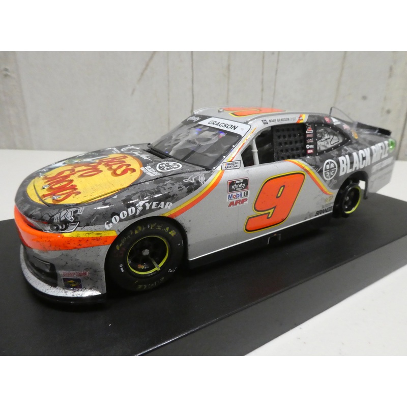 NOAH GRAGSON 2021 BASS PRO/TRUE TIMBER/BLACK RIFLE COFFEE RICHMOND RACE WIN 1:24 AUTOGRAPHED ARC DIECAST