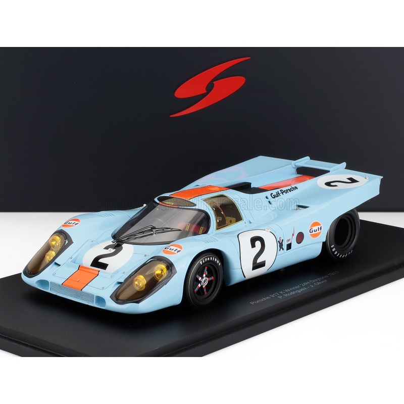 PORSCHE | 917K TEAM J.W. AUTOMOTIVE ENGINEERING GULF N 2 WINNER 24h DAYTONA 1971 PEDRO RODRIGUEZ – JACKIE OLIVIER