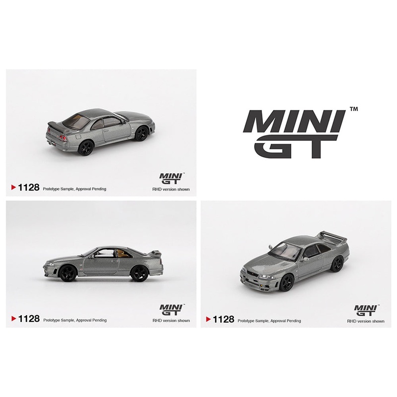 *PREORDER* MINI GT 1:64 NISSAN Skyline GT-R Dark Metal Gray (NISMO BCNR33 CRS Version)