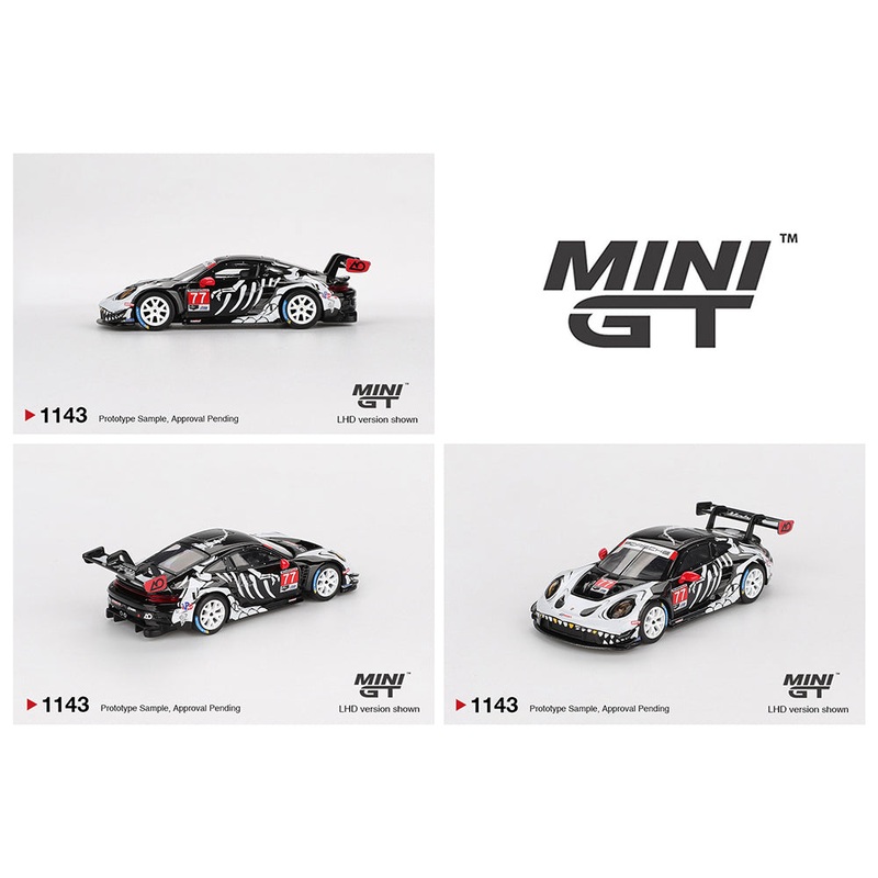 *PREORDER* MINI GT 1:64 Porsche 911 GT3 R #77 AO Racing 2025 IMSA Petit Le Mans