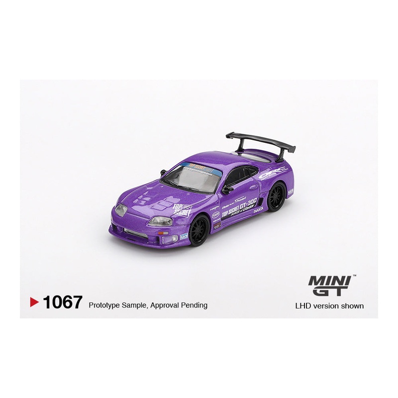 *PREORDER* MINI GT 1:64 Toyota Supra (JZA80) TOP SECRET in Purple