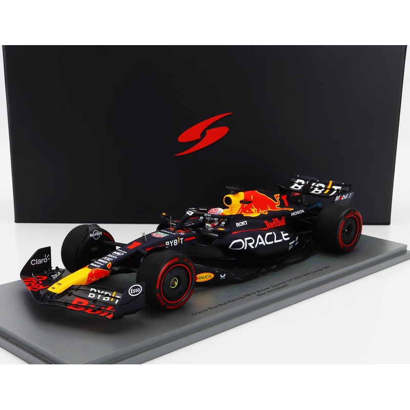 RED BULL | F1  RB19 TEAM ORACLE RED BULL RACING N 1 WORLD CHAMPION (40th CAREER VICTORY) WINNER SPAIN GP 2023 MAX VERSTAPPEN