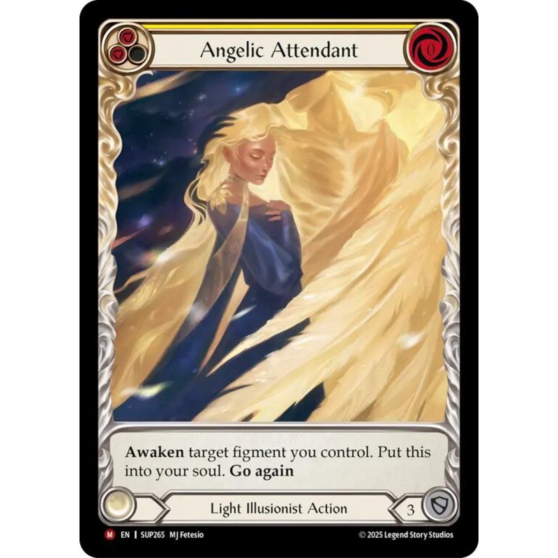 Angelic Attendant (Extended Art Cold Foil) [SUP265] (Super Slam)  Cold Foil