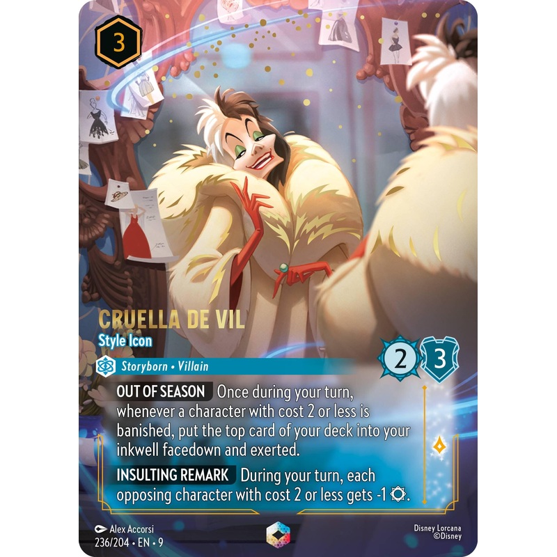 Cruella De Vil – Style Icon (Enchanted) (236/204) [Fabled]