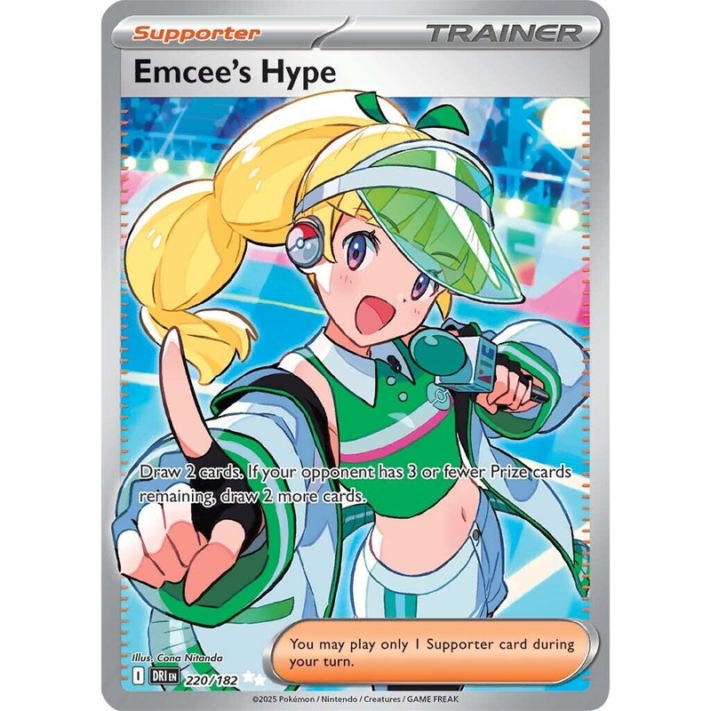 Emcee’s Hype (220/182) [Scarlet & Violet: Destined Rivals]
