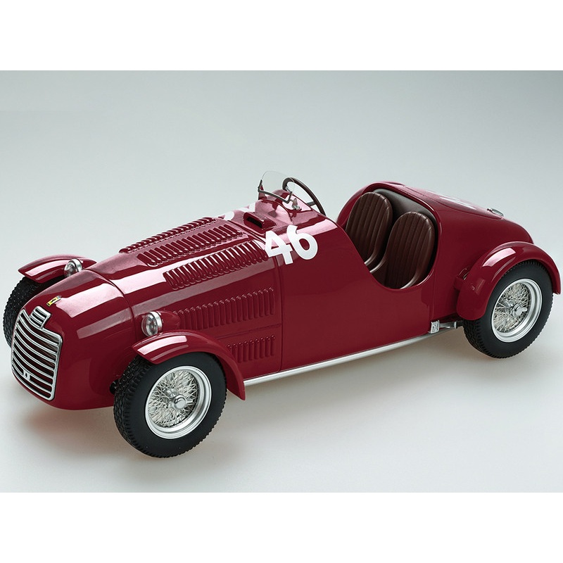 Ferrari 125C #46 Franco Cortese Circuito Vigevano (1947) Limited Edition to 70 pieces Worldwide Mythos Series 1/18 Model Car by Tecnomodel