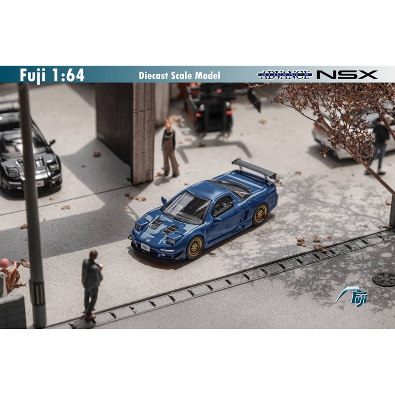 Fuji 1/64 NSX NA1 (BBS Rims) Advance Modified Blue