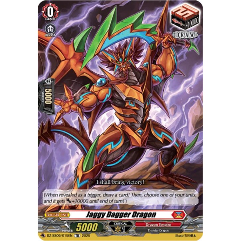 Jaggy Dagger Dragon (DZ-SS09/015EN) [Zero Tendo Start Deck]