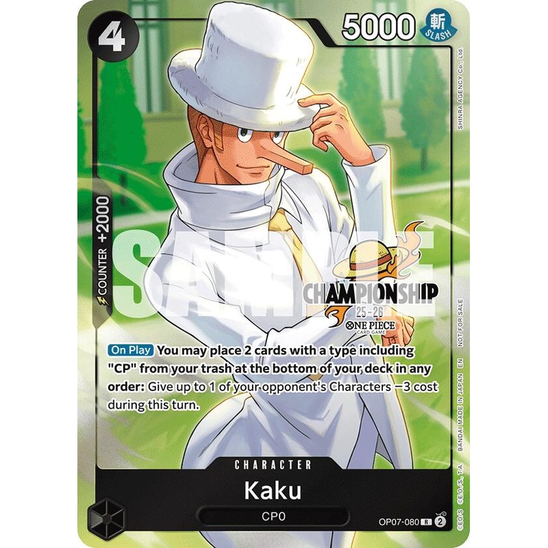 Kaku (CS 25-26 Celebration Pack) [One Piece Promotion Cards]
