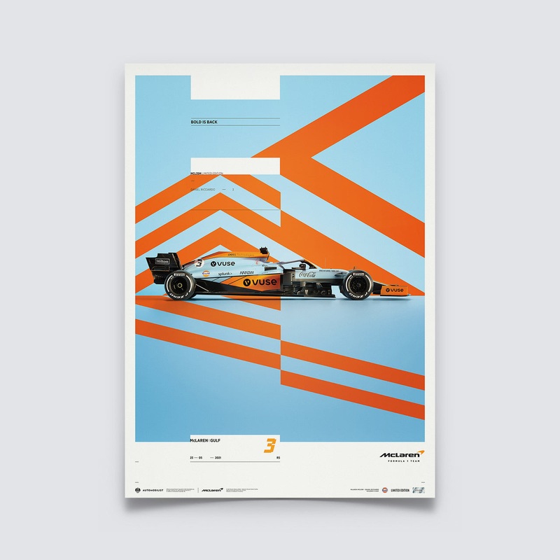 McLaren x Gulf – Edition 2 – Daniel Ricciardo – 2021 – Limited Edition
