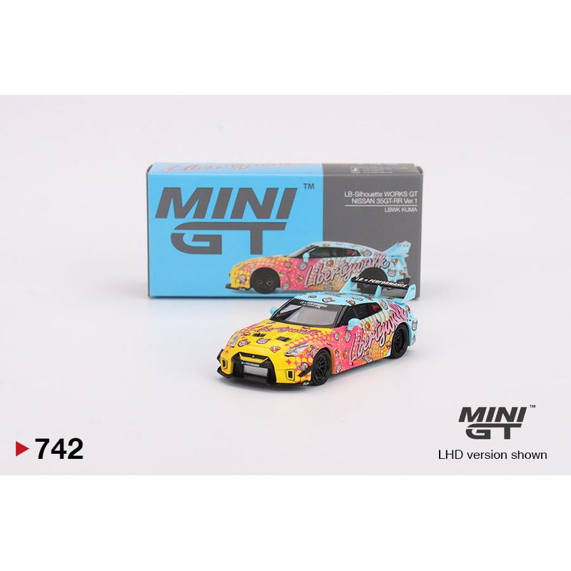 Mini GT 1:64 LB-Silhouette WORKS GT NISSAN 35GT-RR Ver.1 LBWK KUMA (MGT00742-CH)