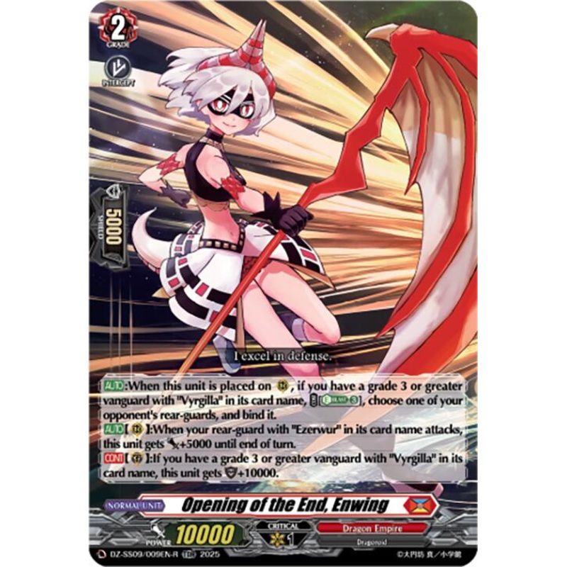Opening of the End, Enwing (TDR) (DZ-SS09/009EN-R) [Zero Tendo Start Deck]