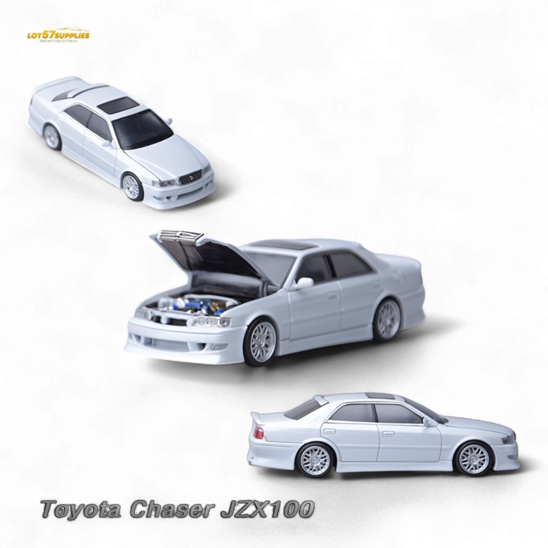 (Pre-Order) Model One Toyota 6th Generation MK6 (JZX100) – Pearl White 1:64