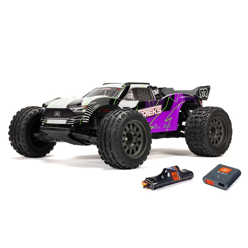 Vorteks Mega 550 4X2 ST 1/10th Electric with Charger & Battery – Purple *