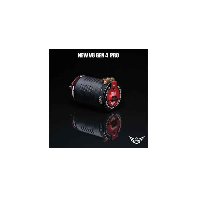 2100KV V8 Gen 4 1/8th Brushless Sensored Electric Motor