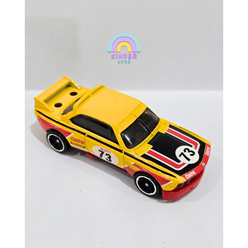 Hot Wheels 1973 BMW 3.0 CSL Race Car (Uncarded – New)