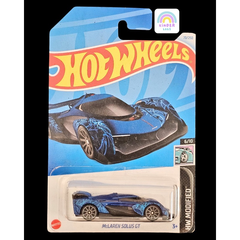 Hot Wheels McLaren Solus GT – Blue Color