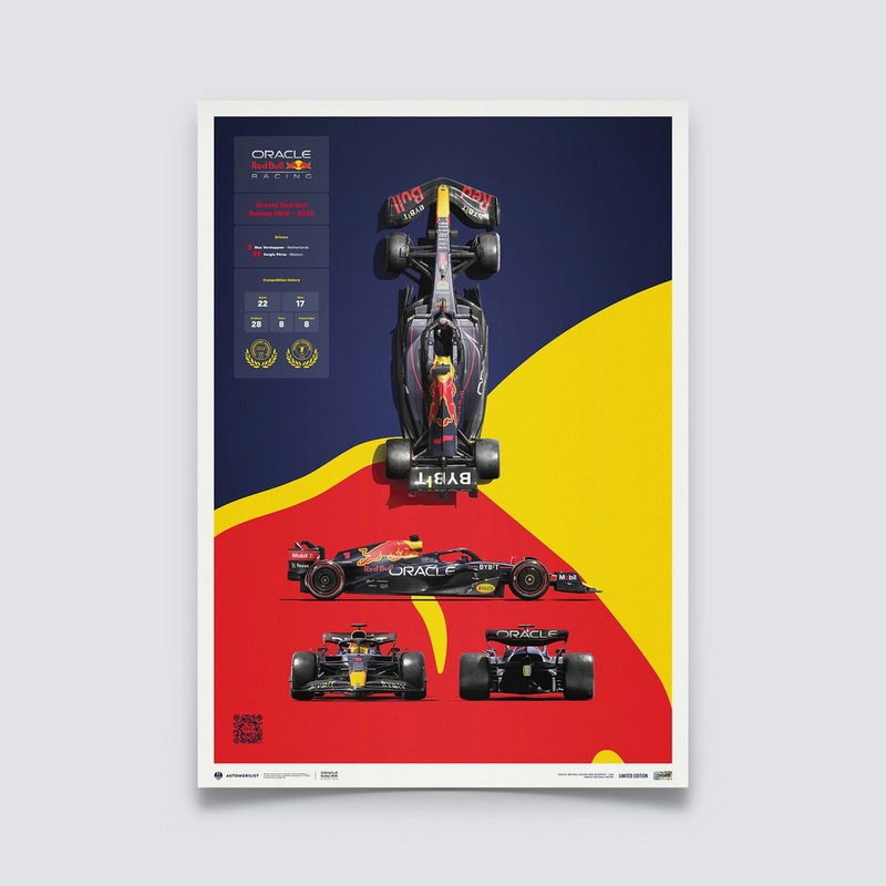 Oracle Red Bull Racing – RB18 – Blueprint – 2022 | Limited Edition