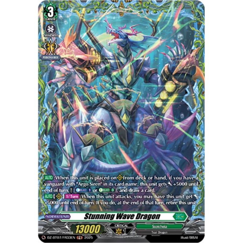 Stunning Wave Dragon (DZ-BT07/FR33EN) [Moon Fangs & Cerulean Blaze]