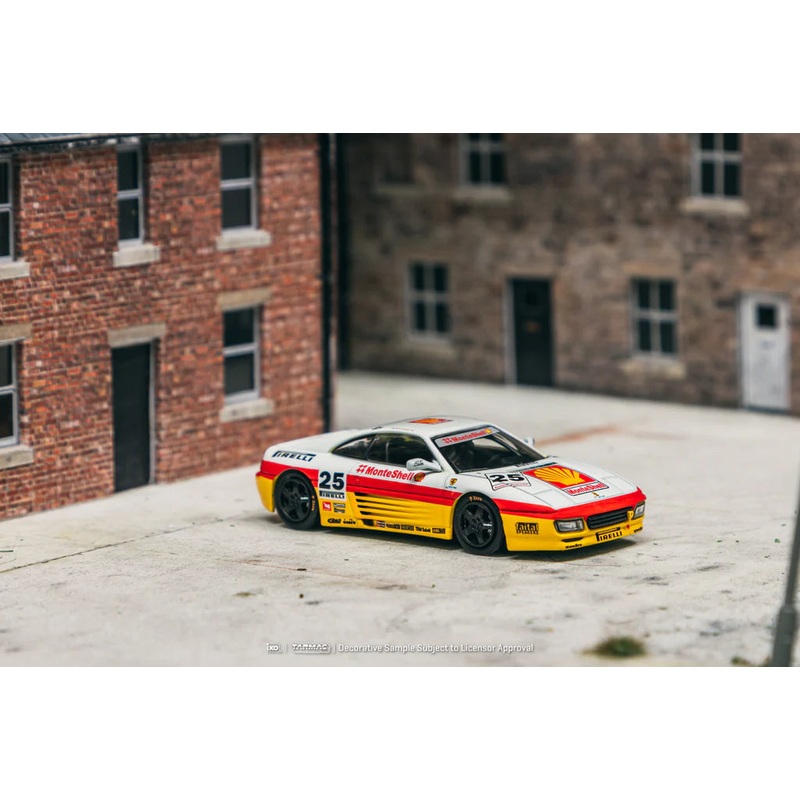 Tarmac Works X iXO Models 1/64 Ferrari 348 Challenge Italian GT 1994 #25 – HOBBY64