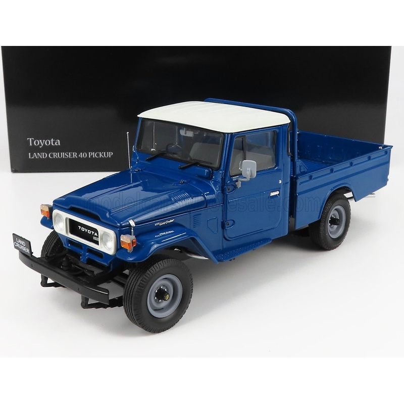 TOYOTA – LAND CRUISER 40 4X4 PICK-UP 1980 – BLUE WHITE