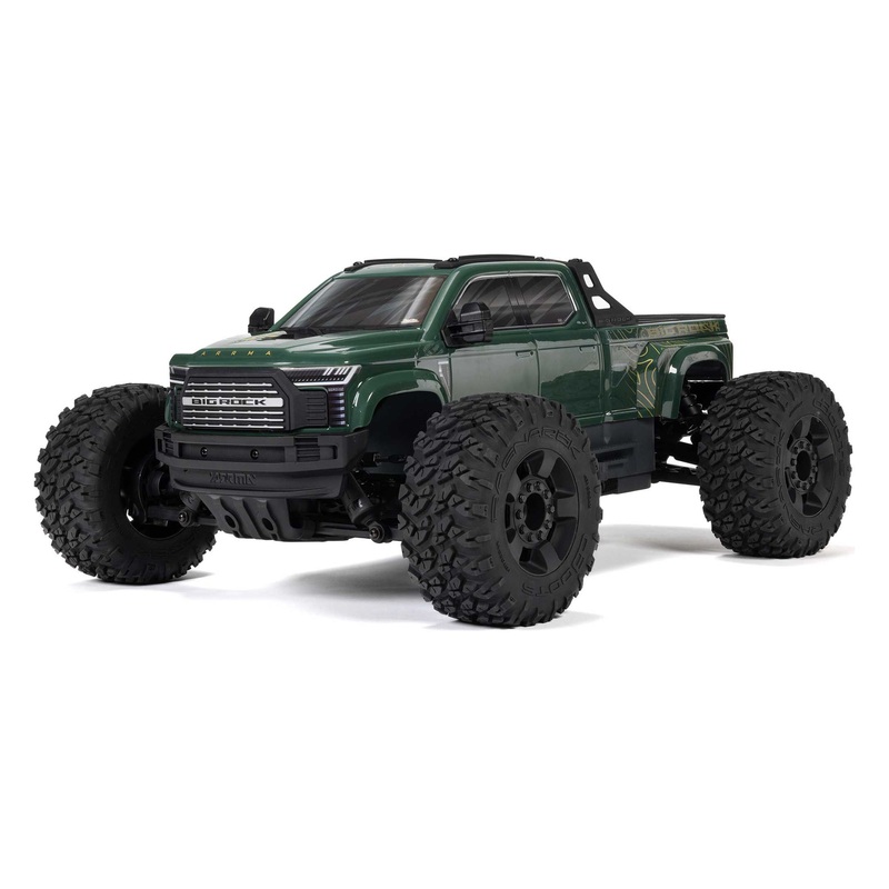 Big Rock 4×4 223S BLX Brushless Monster Truck 1/10th Ready To Run – Green
